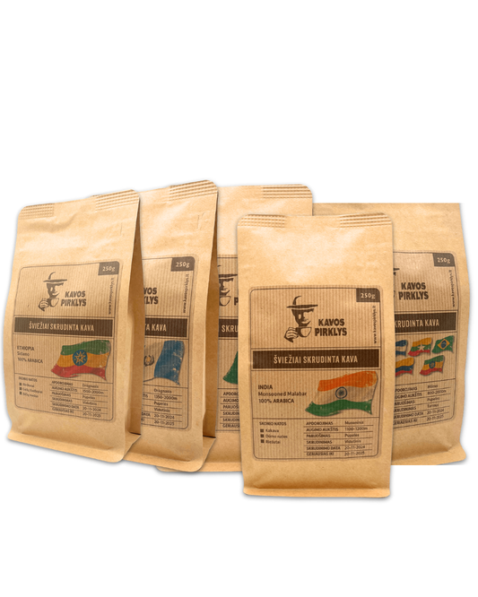 Kavos Pirklio rinkiniai