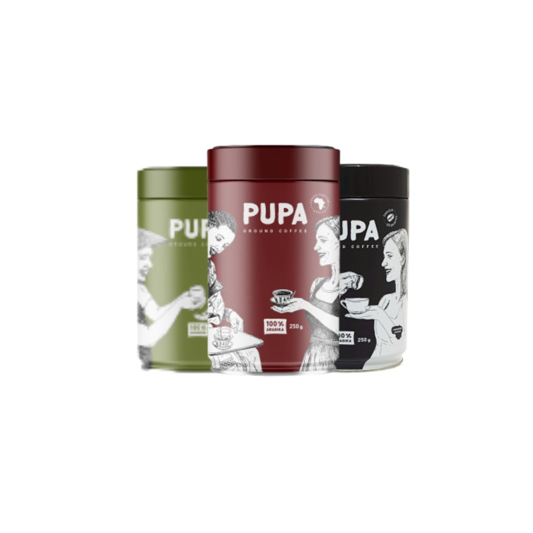 Išbandyk | 3 Populiariausių Pupa Maltų Kavų Rinkinys