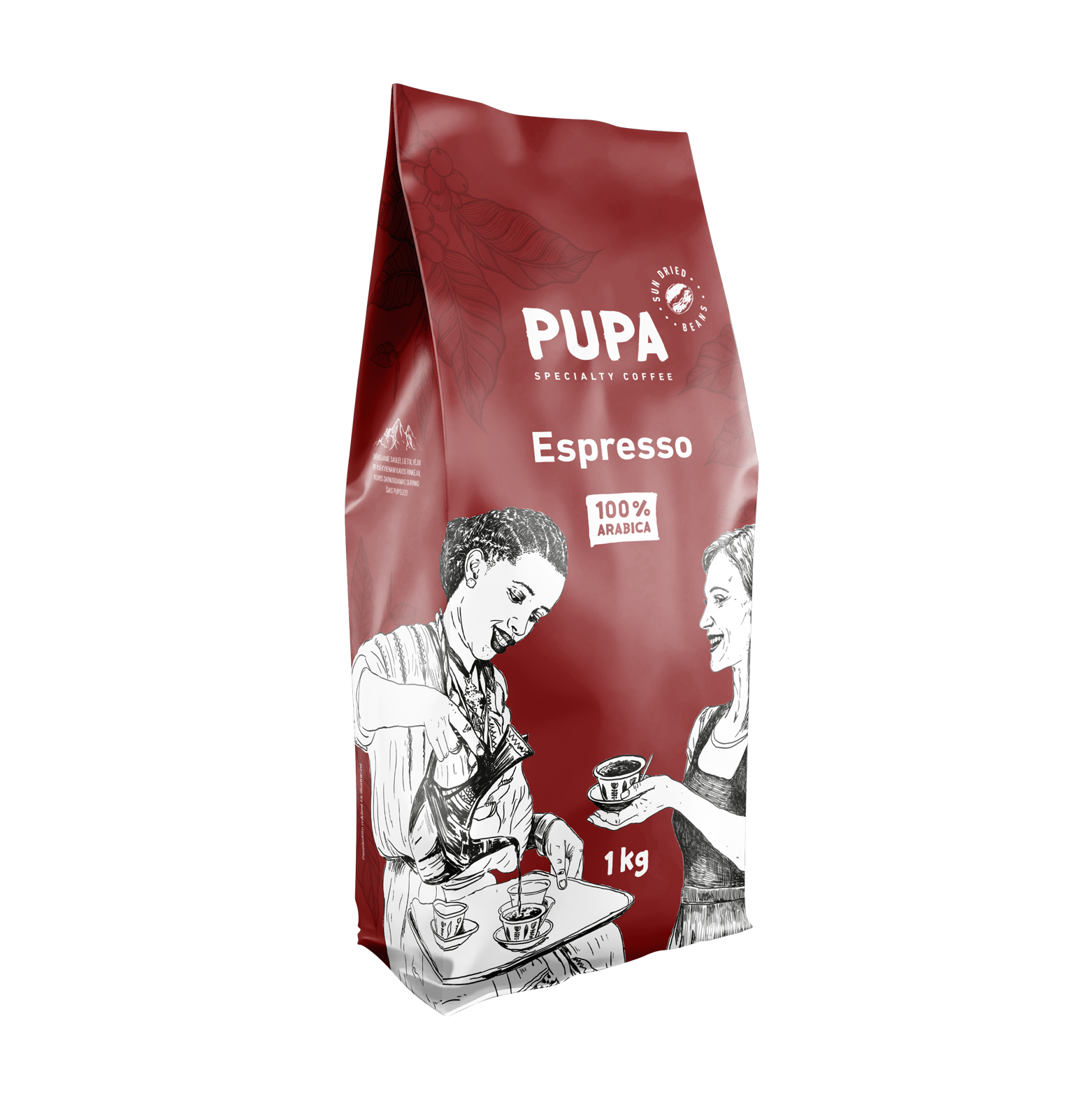 PUPA Espresso | 1 kg kavos pupelės