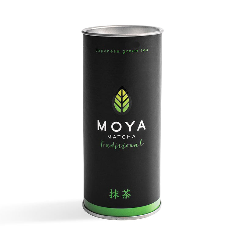 Žalios arbatos MOYA MATCHA rinkinys Traditional Macha 30g ir šepetėlis