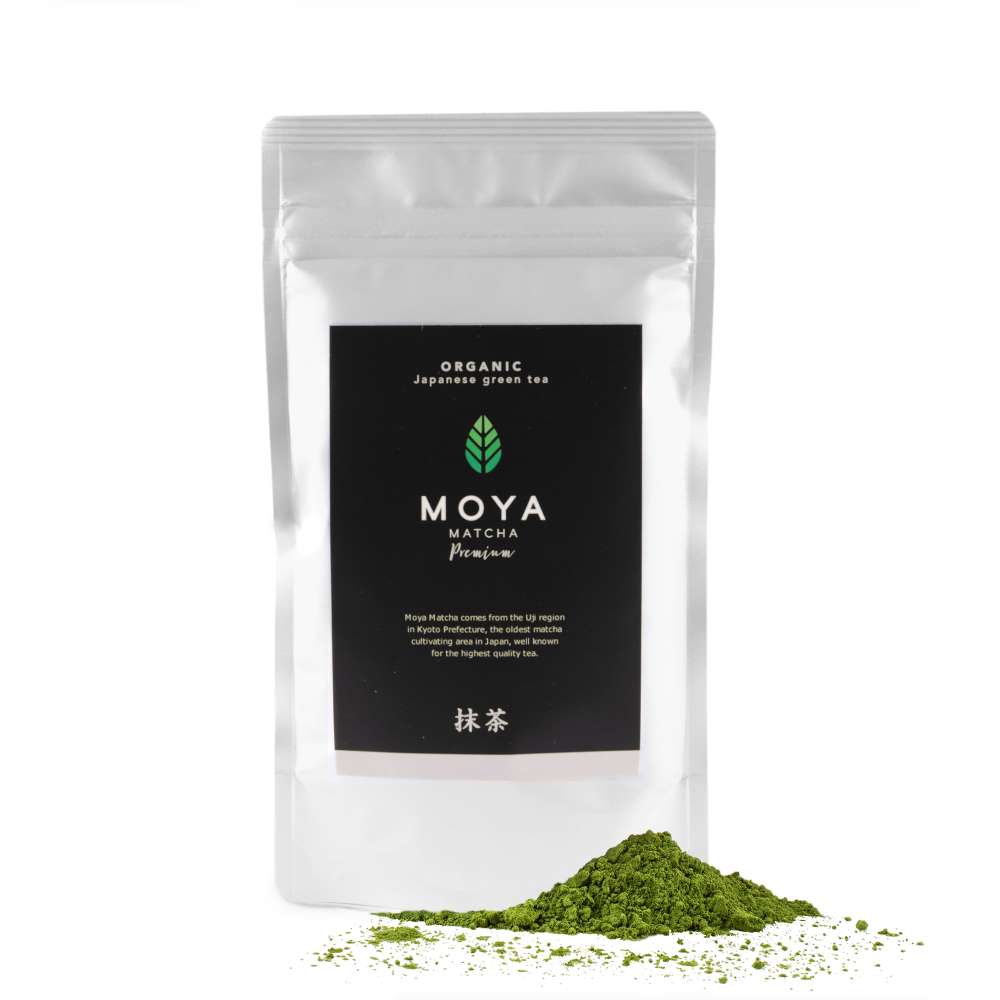 Žalioji arbata MOYA MATCHA Premium 100g zip pakelis