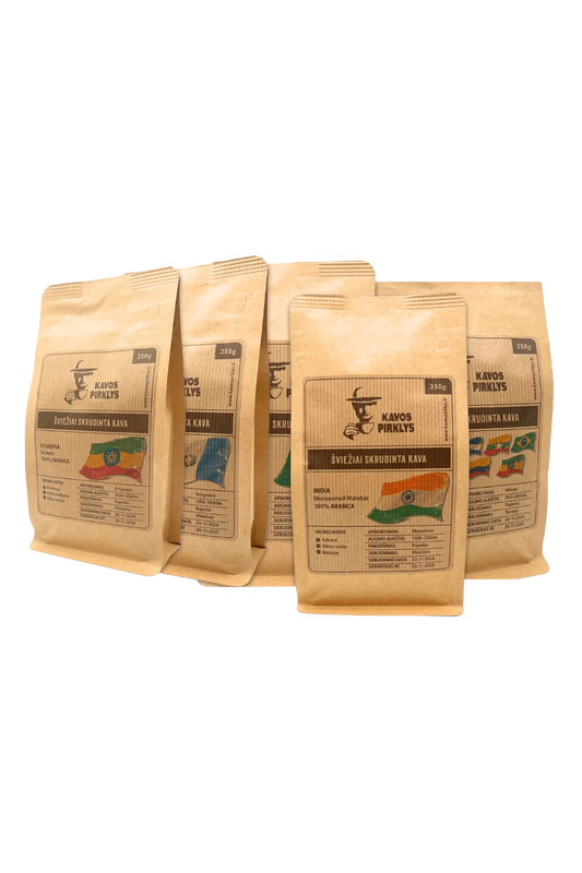 Kavos Pirklio rinkiniai