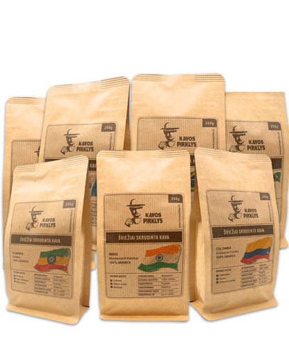 Kavos Pirklio rinkiniai