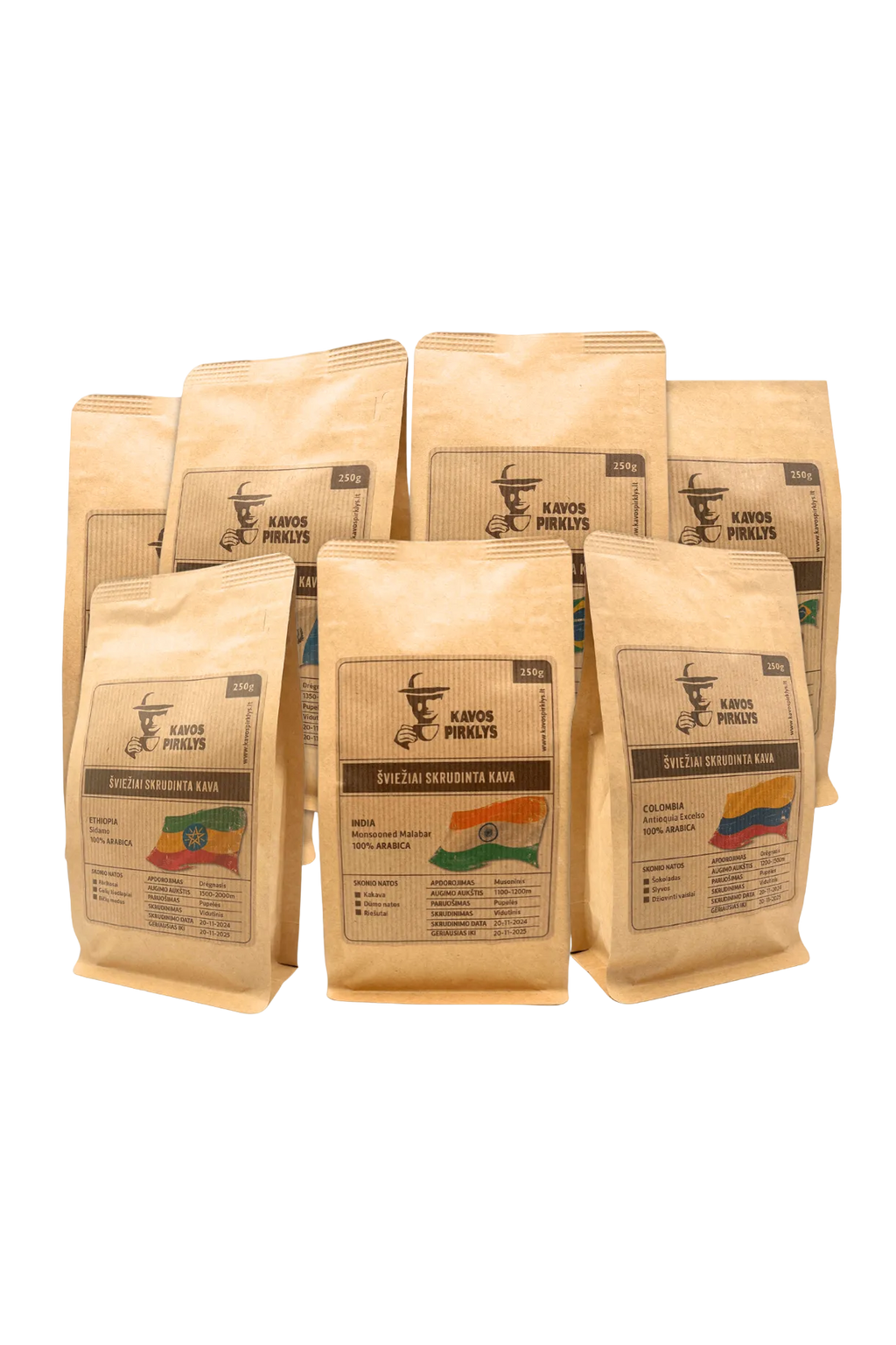 Kavos Pirklio rinkiniai | po 1KG