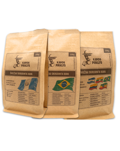 Kavos Pirklio rinkiniai