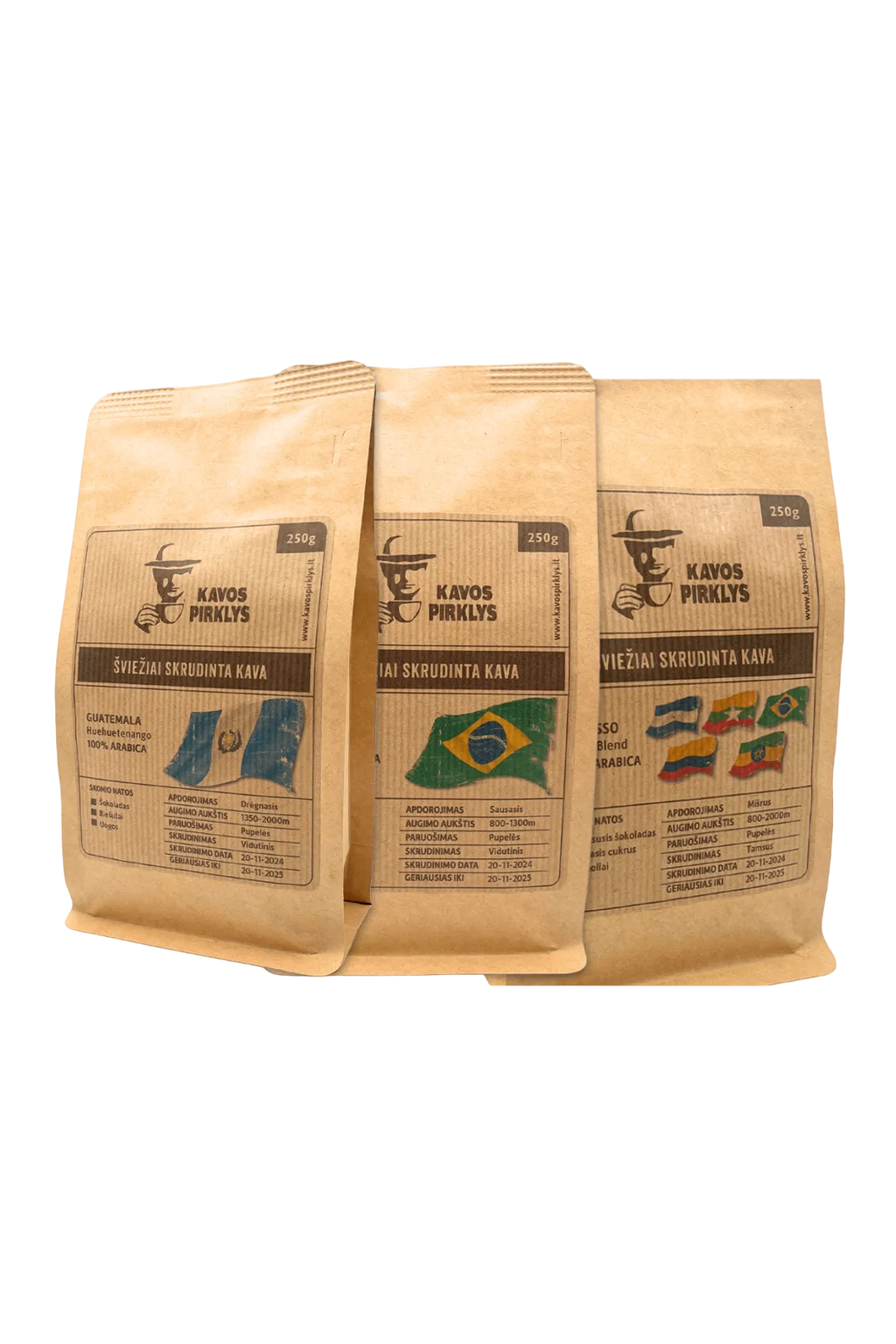 Kavos Pirklio rinkiniai | po 1KG