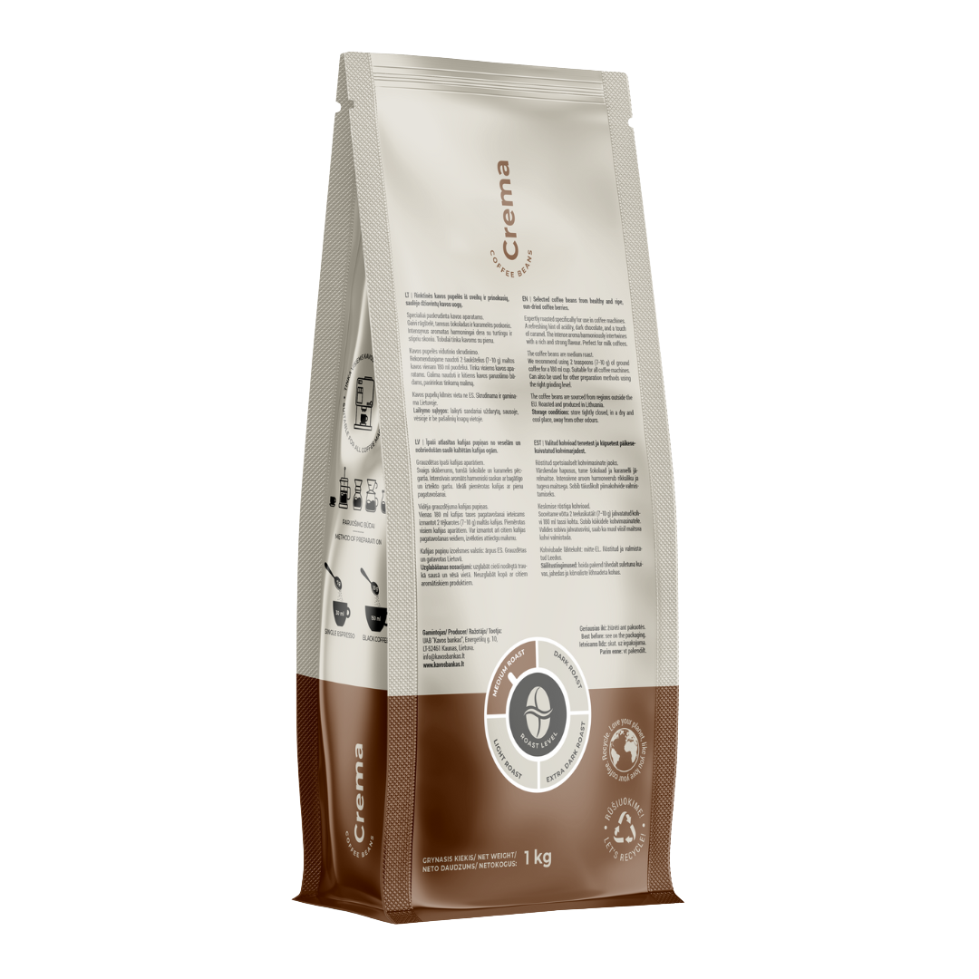 Home Bee Crema | Premium Kavos Pupelės