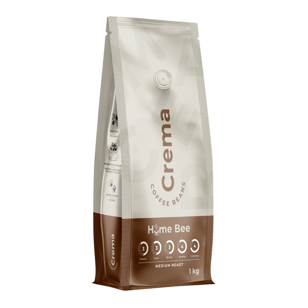 Home Bee Crema | Premium Kavos Pupelės