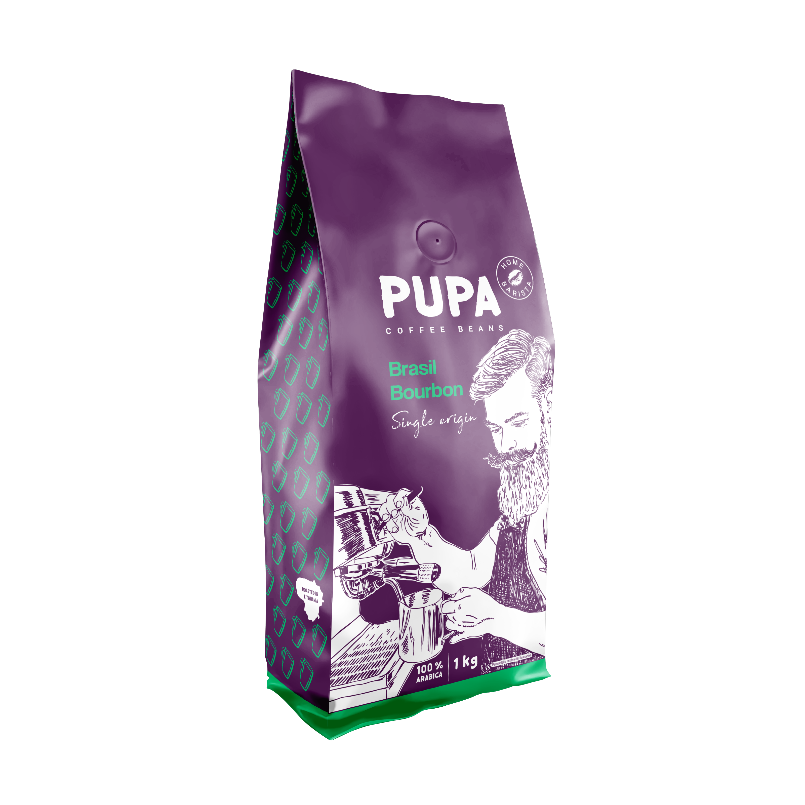 PUPA Brasil Yellow Bourbon | 1 kg rūšinės kavos pupelės