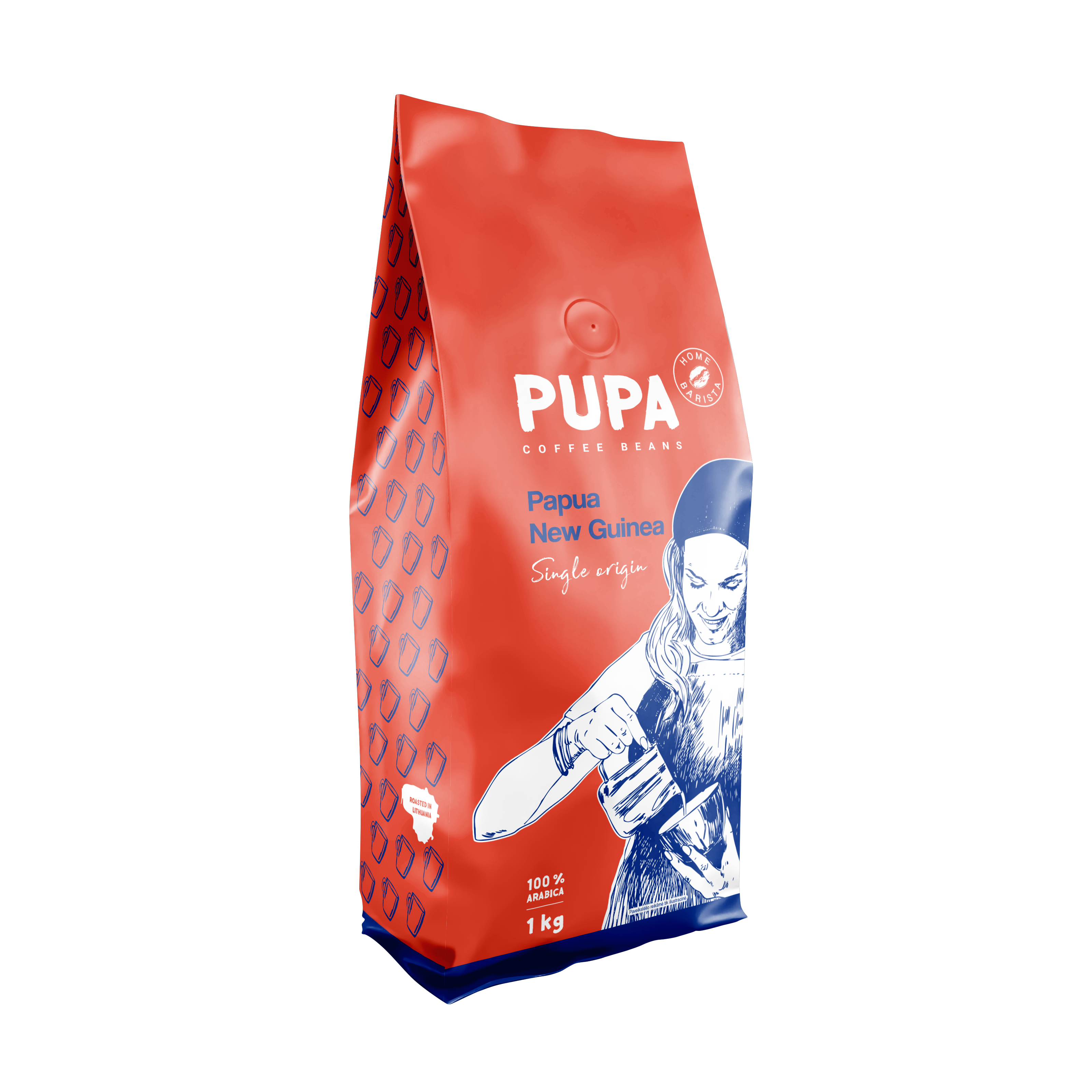 PUPA Papua New Guinea Sigri | 1 kg rūšinės kavos pupelės