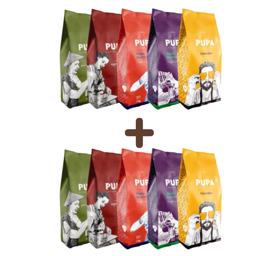 Išbandyk | Kavos Pupelių PUPA Rinkiniai nuo 3KG