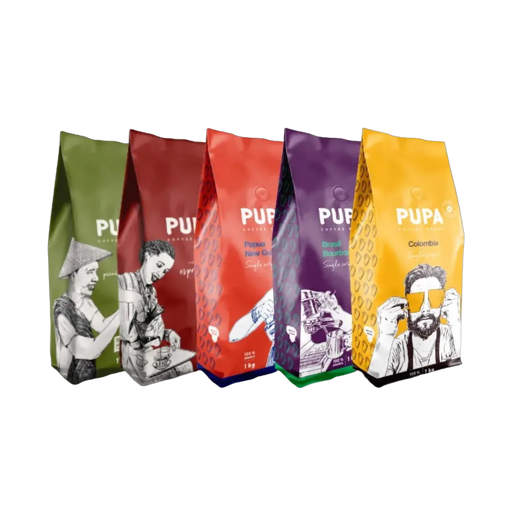 Išbandyk | Kavos Pupelių PUPA Rinkiniai nuo 3KG