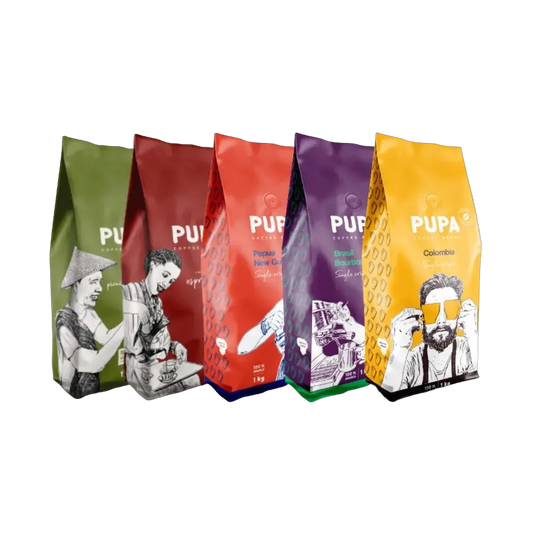 Išbandyk | Kavos Pupelių PUPA Rinkiniai nuo 3KG