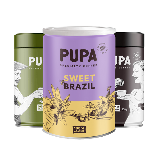 Išbandyk | 3 Populiariausių Pupa Maltų Kavų Rinkinys