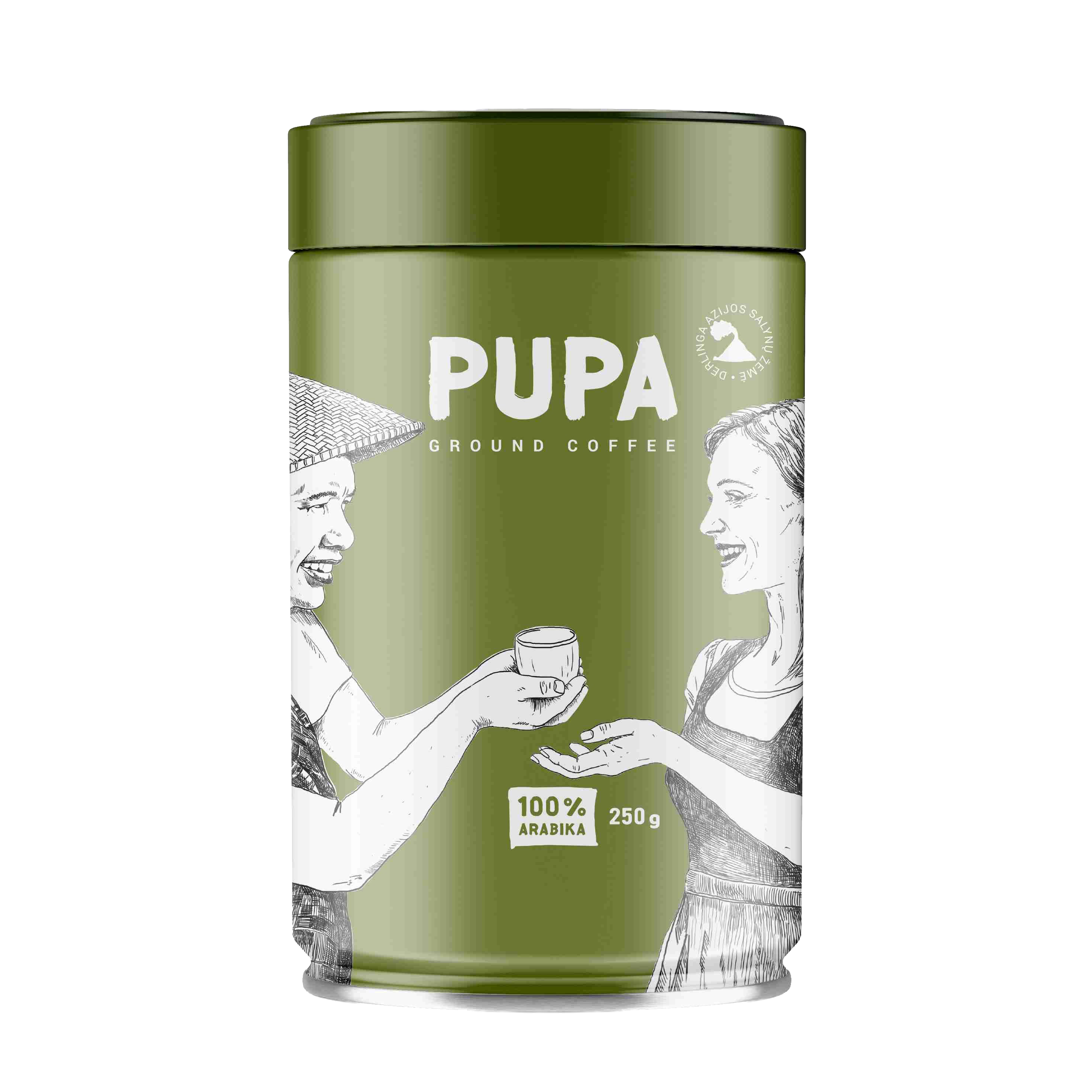 PUPA Malta Kava Azija