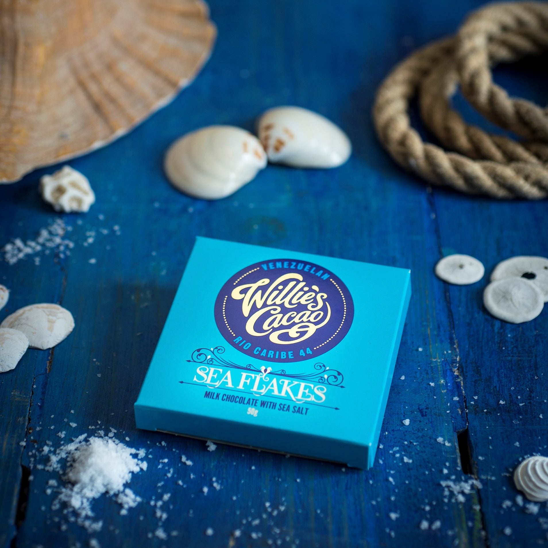 Willie's Cacao Sea Flakes šokoladas