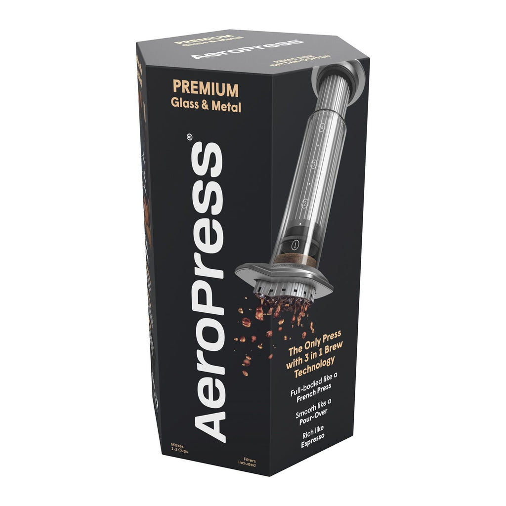 Kavinukas AeroPress Premium stiklas