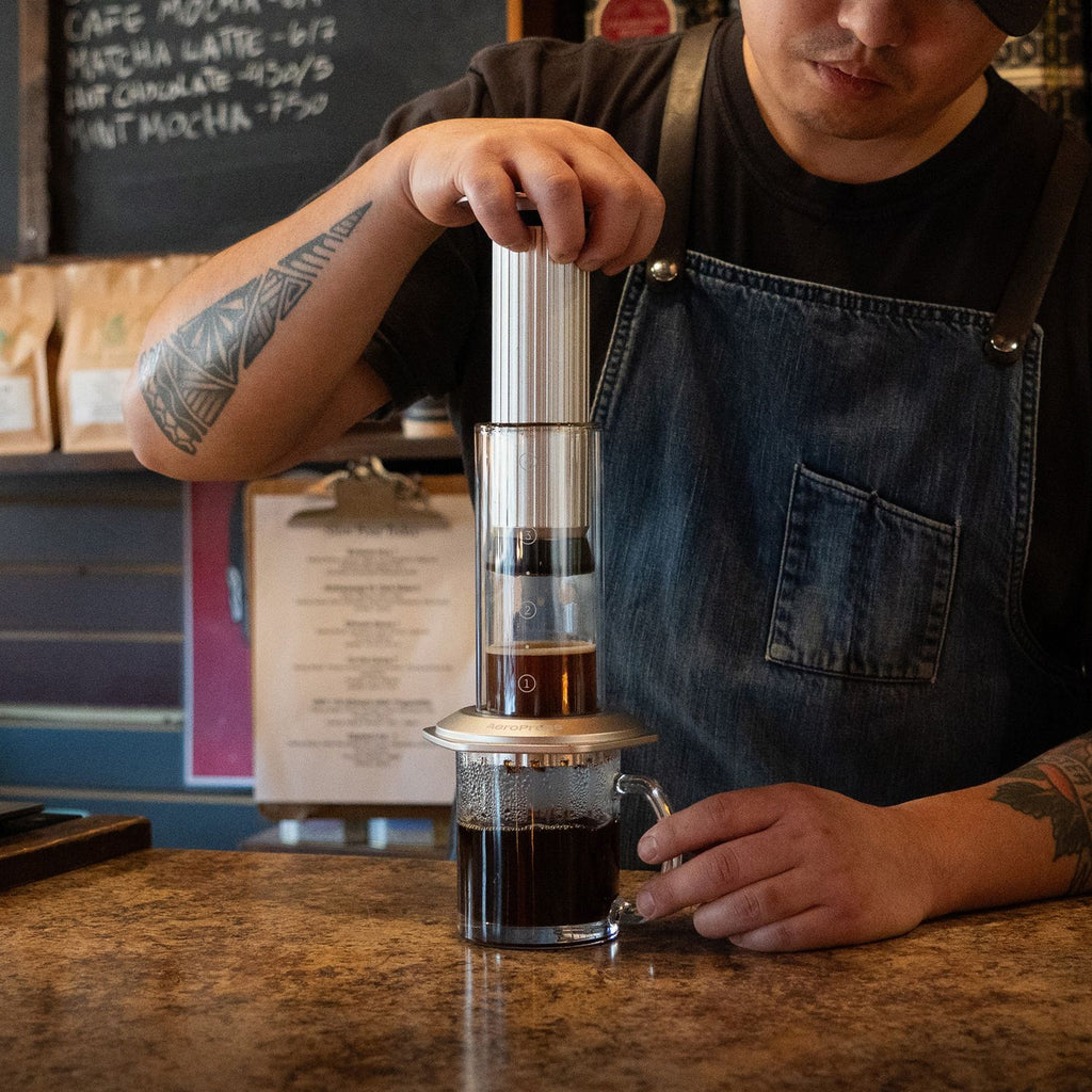 Kavinukas AeroPress Premium stiklas