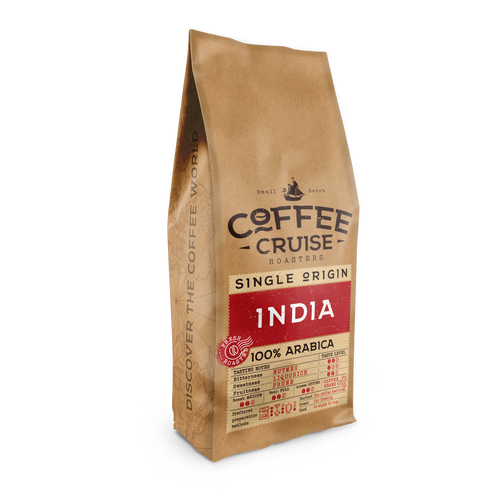 Coffee Cruise India kavos pupelės, 1 kg