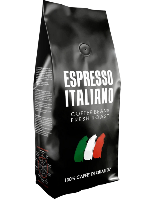 Espresso Italiano Black |  nuo 1KG Pupelės