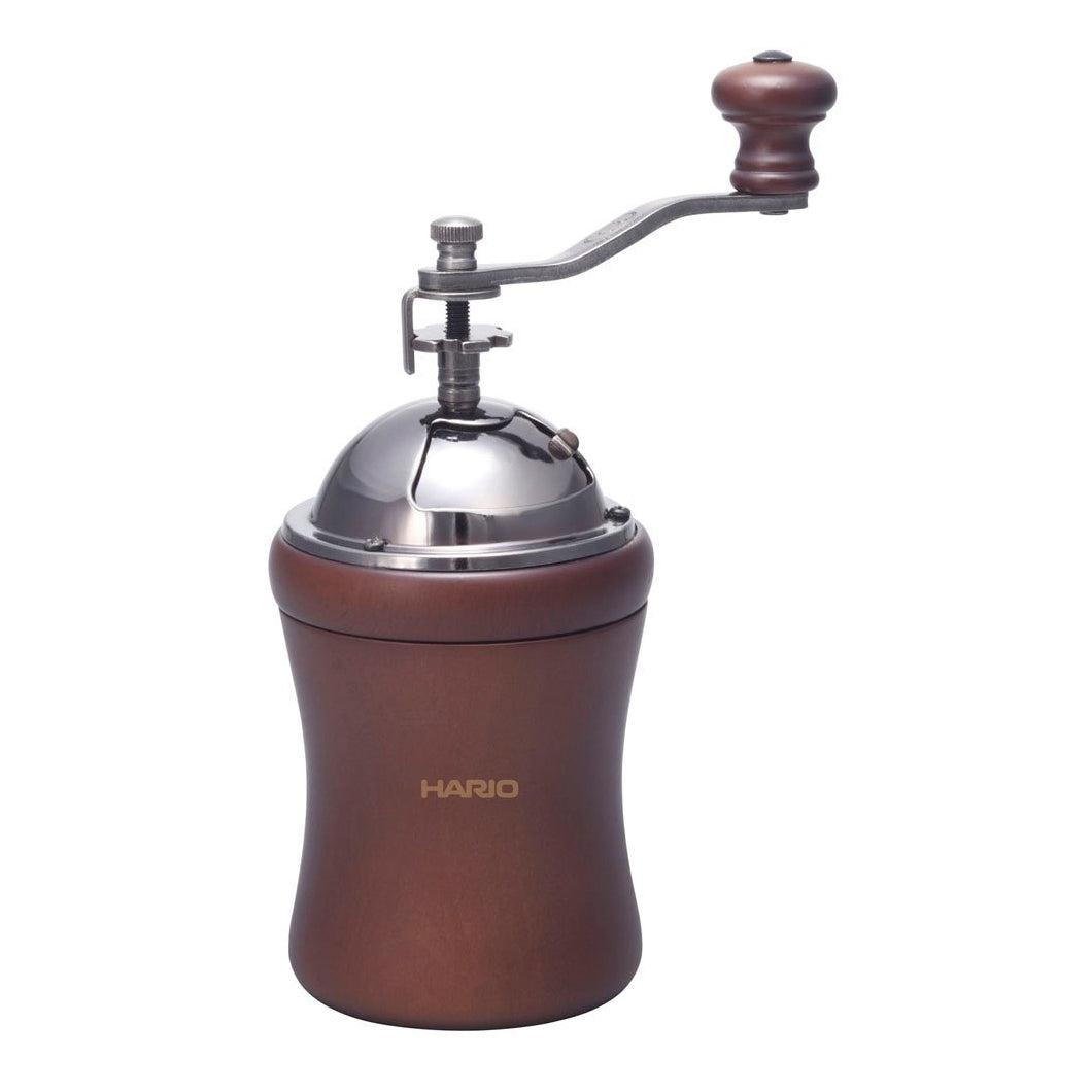 Hario Coffee Mill Dome rankinė medinė kavamalė