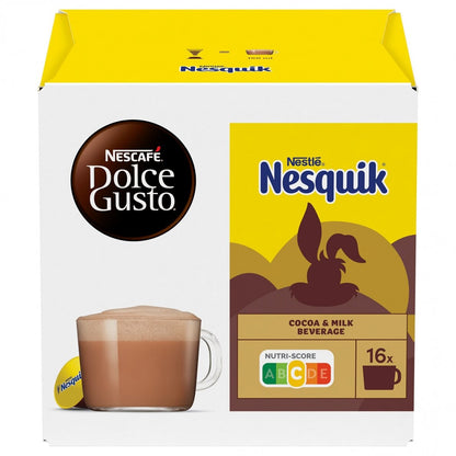 Kakavos kapsulės NESCAFÉ Dolce Gusto Nesquik – 16 kapsulių (16 puodelių)