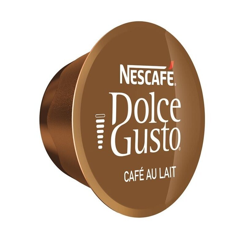 Kavos kapsulės NESCAFÉ Dolce Gusto Café au Lait – 16 kapsulių (16 puodelių)